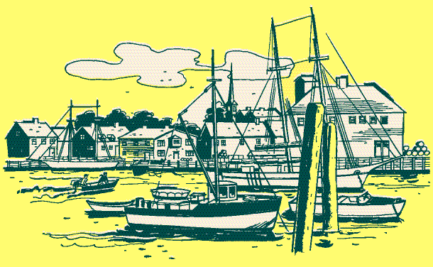 Small seaside town